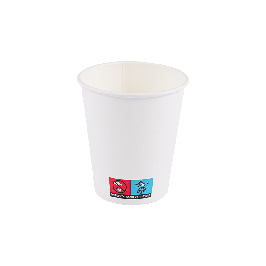 7.5oz Disposable Single-Wall Paper Cup for automatic Vending Cup