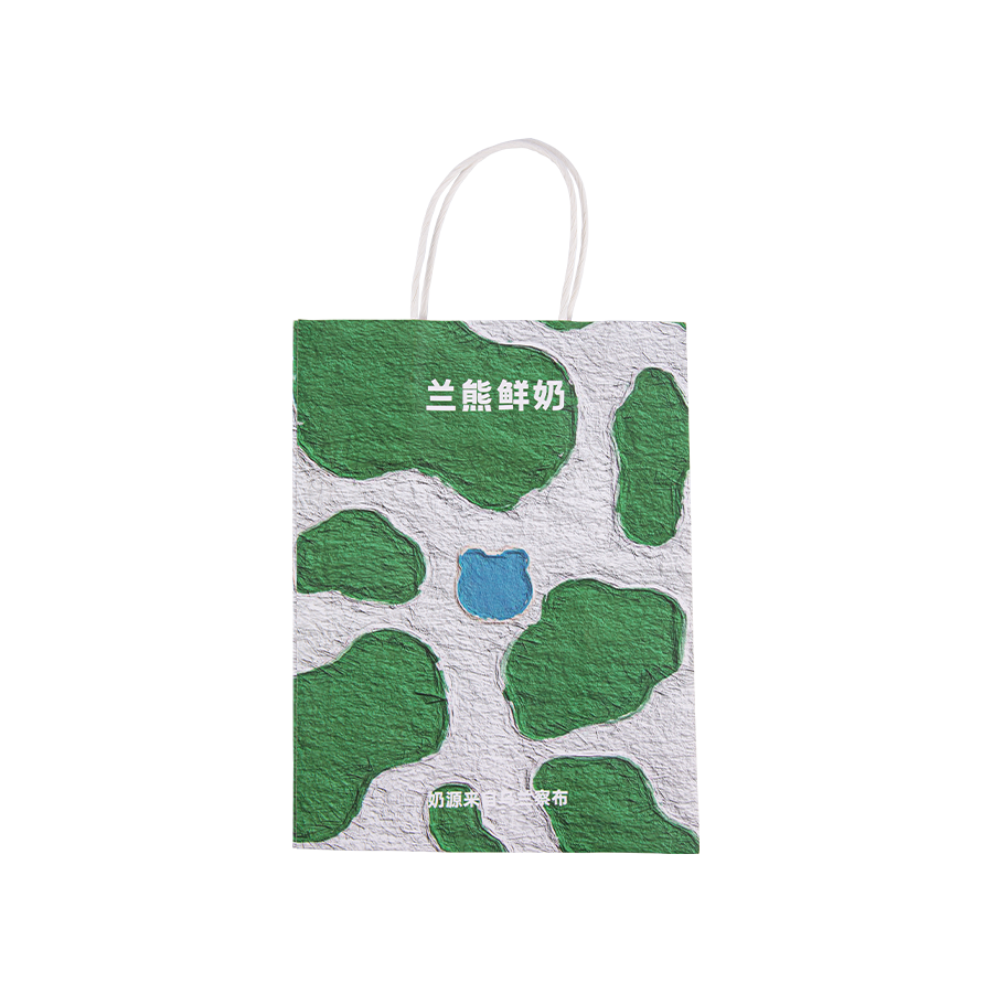 Magna U informibus Aperiens interiorem ovili sacculum cum circa Funem Kraft Paper Bag