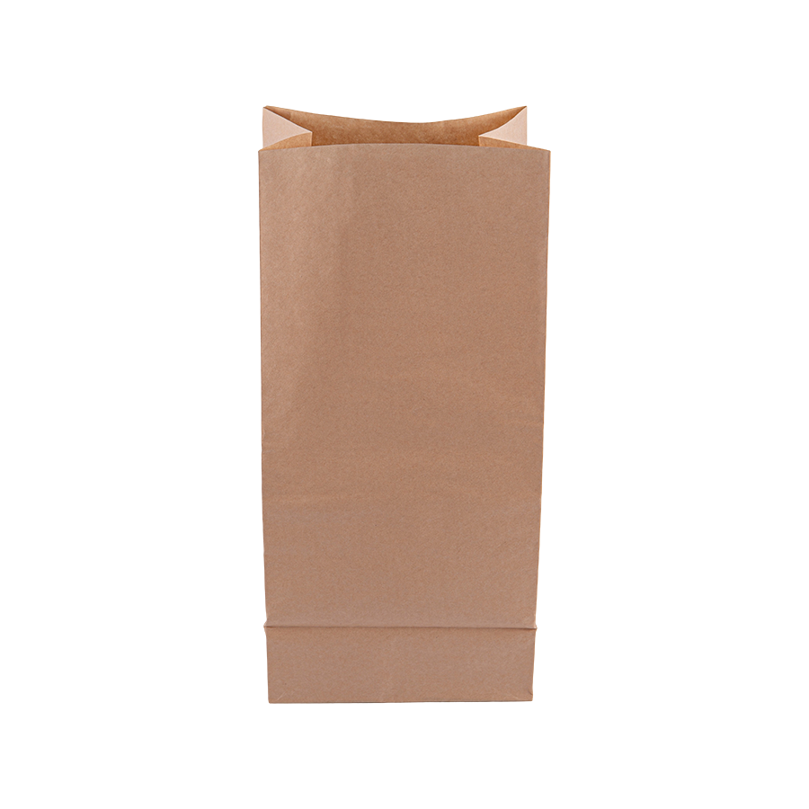 Duis Size Food-Grade Kraft Square-bottom Paper Sacculi